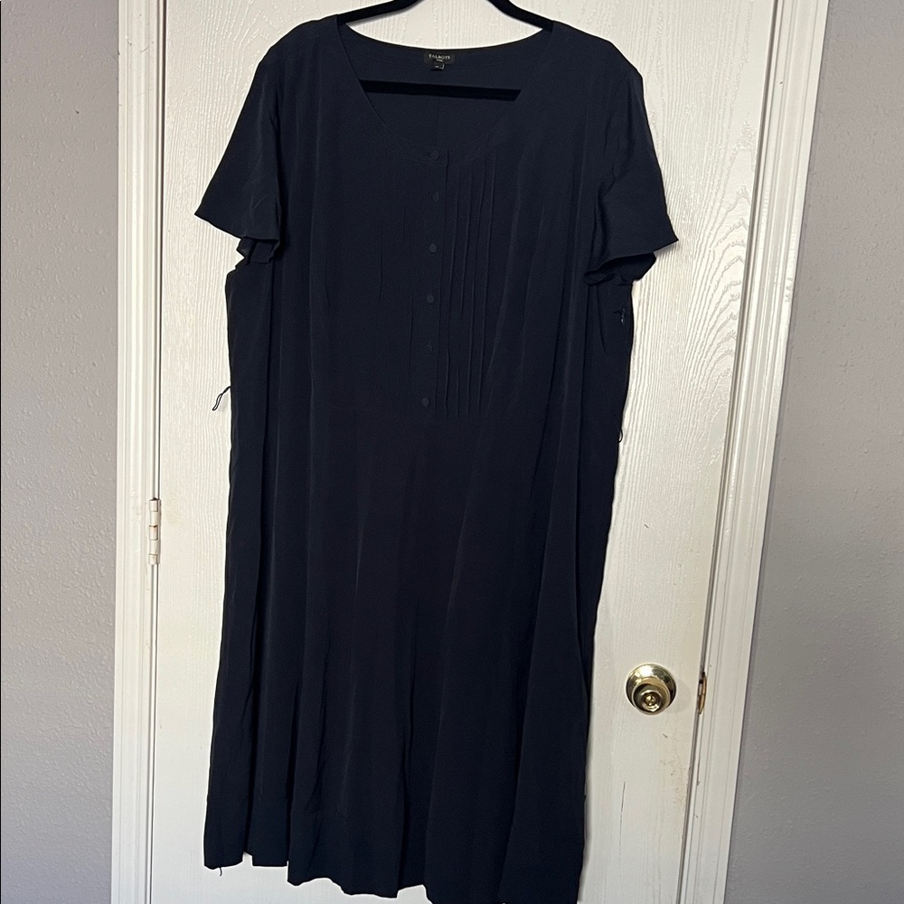 Talbots Navy Midi Dress